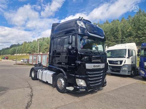 Daf Xf Ft Retarder Miegamosios Vietos M A