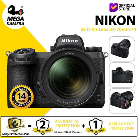 Jual Nikon Z6ii Kit Lensa 24 70mm Mirrorless Camera Z6 Ii Kamera Resmi Shopee Indonesia