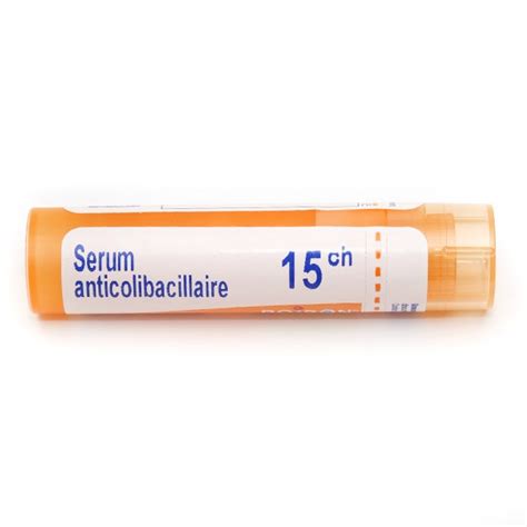 Serum Anticolibacillaire Granules Hom Opathiques Boiron Cystite