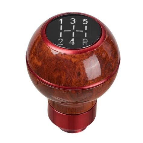 5 Speed Universal Car Automatic Wood Shift Knob Manual Gear Stick Shifter Lever 718910518316 Ebay