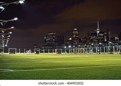 Soccer Field Brooklyn Bridge Park Night Stock Photo 404901832 | Shutterstock