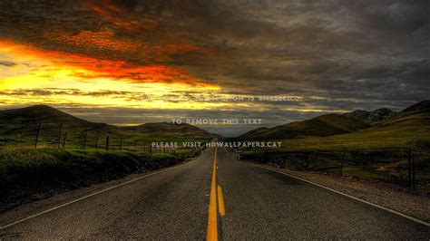 The Long Road Ahead Scenic Lonely Highway Scenic Roads Hd Wallpaper