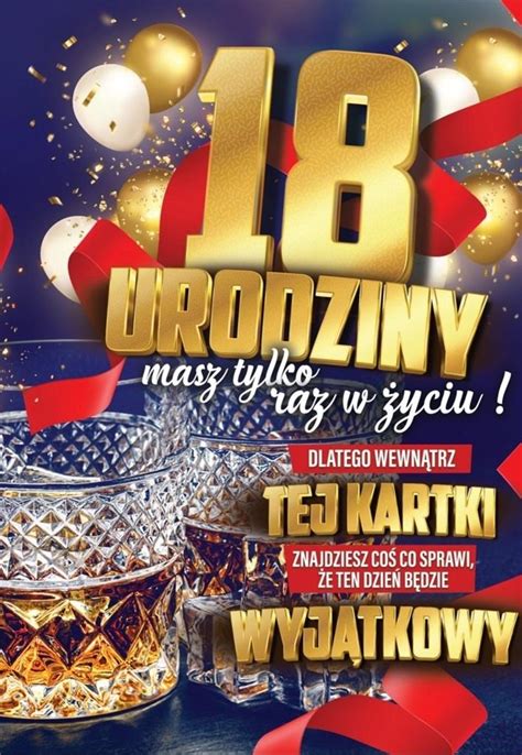 Karnet Urodzinowy Naklejka