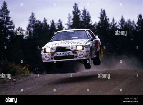 Juha Kankkunen Fin Fred Gallagher Gbr Toyota Celica Twincam Turbo