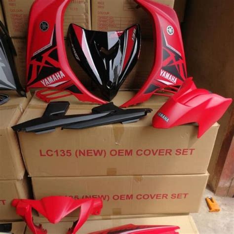 Yamaha Lc V Mx King Cover Set Body Set Oem Sticker Tanam Bodyset