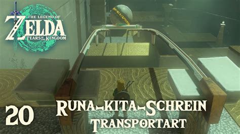 Zelda Tears Of The Kingdom Runa Kita Schrein Transportart