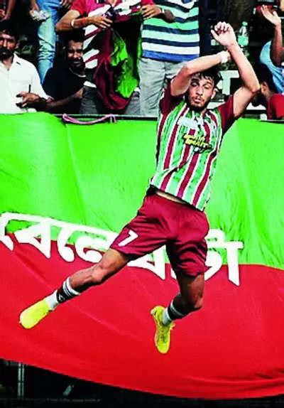 Suhail Ahmed Bhat Mohun Bagan Notch Up Their Third Win Kolkata News