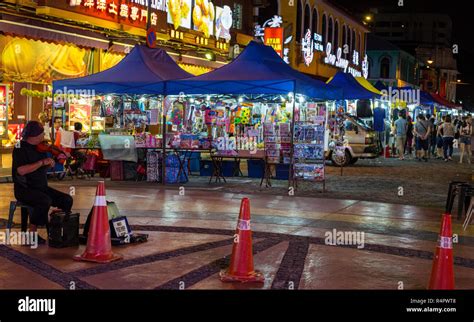 Nighttime Flea Market Ipoh Malaysia Stock Photo Alamy