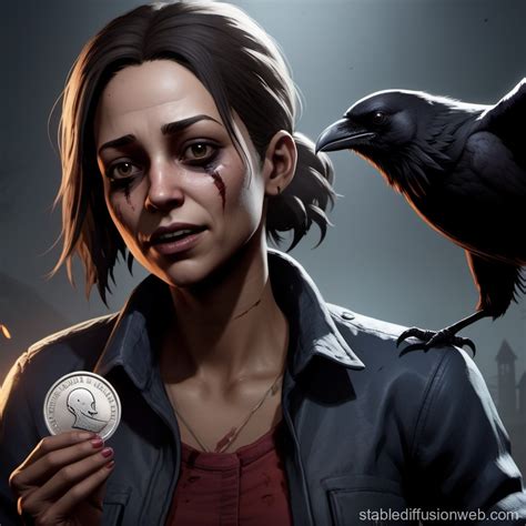 Claudette Morel And The Crows Coin Stable Diffusion Online
