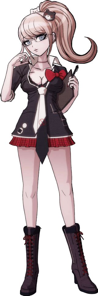 Junko Enoshima Sprite Gallery Danganronpa Wiki Fandom Sprite Pixel Art Danganronpa