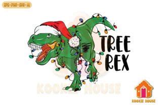 Tree Rex Christmas Svg Sublimation Graphic By Kookie House Creative