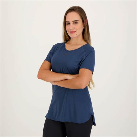 Camiseta Fila Bio Ii Feminina Azul Futfanatics