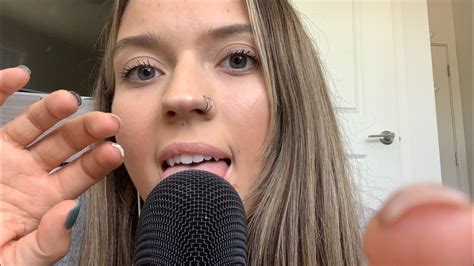 Asmr Lens Licking Lens Tapping Visual Triggers Youtube