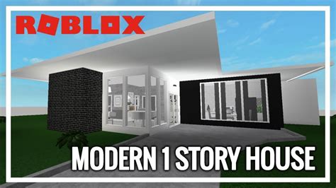 Luxury Bloxburg Modern House One Story - 1 story modern ranch read desc ...