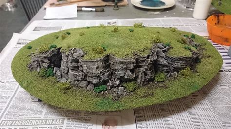 How To Make Cork Bark Rock Faces For Your Wargaming Scenery Youtube