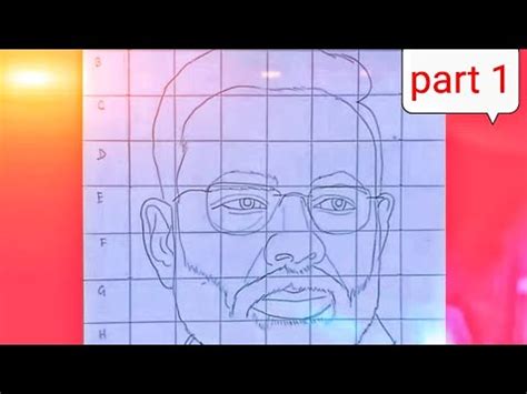 Honorable PM Narendra Modi Drawing Part 1 Kamlesh Drawing YouTube