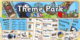 Theme Park Ticket Office Role Play Pack