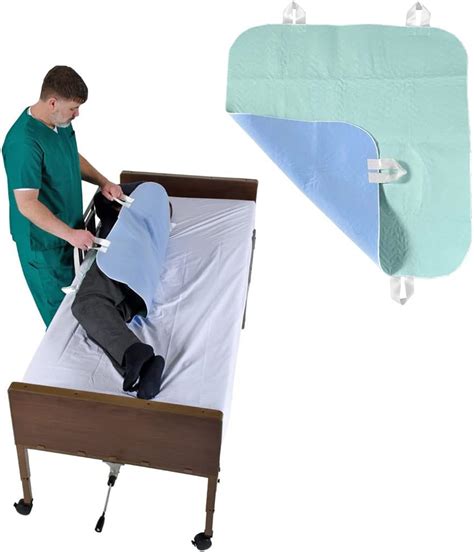 Patient Aid 34″ x 52″ Positioning Bed Pad with Handles | Incontinence ...