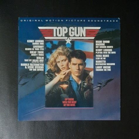 Top Gun Soundtrack vinyl/plaka, Hobbies & Toys, Music & Media, Vinyls ...