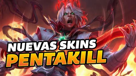 Nuevas Skins PENTAKILL Noticias League Of Legends YouTube