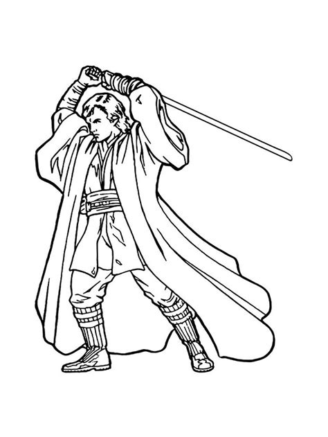 Free Jedi coloring pages. Download and print Jedi coloring pages Coloring Pages For Boys, Star ...