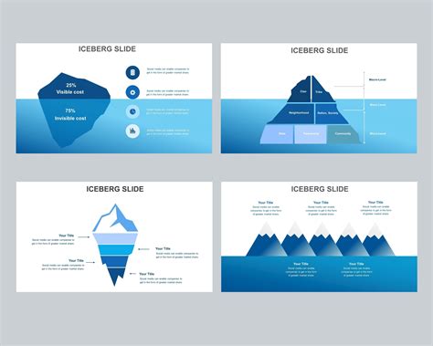 Iceberg Graphic Powerpoint