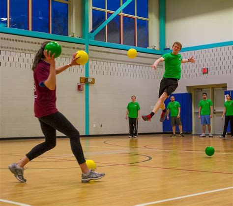 My friend playing a game of dodgeball. : r/photoshopbattles