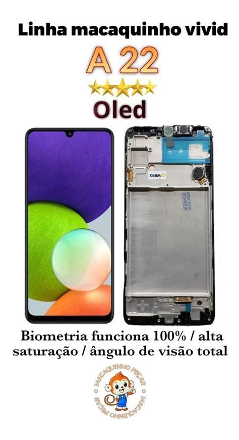 Tela Display Touch Frontal Compat Vel A G Oled Aro Frete Gr Tis