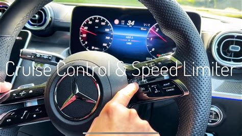 How To Use The Cruise Control And Speed Limiter For Mercedes 2024 2023