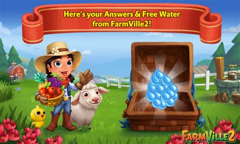 Farmville 2 All Farmer Free Get 50 Water Games Media