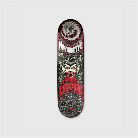 Creature Navarrette Hell Queen Deck Black Fast Times Skate