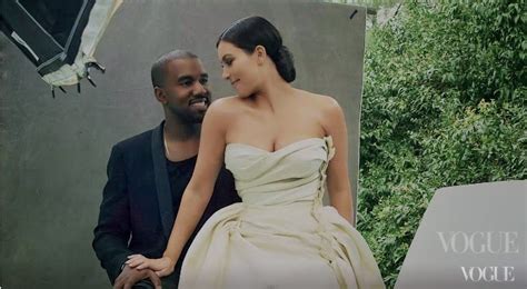 Magazine Covers Kim Kardashian And Kanye West On Vogue