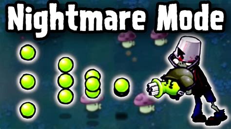 Plants Vs Zombies Gameplay Pvz Pak Nightmare Edition