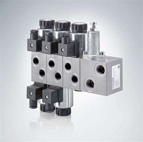 Spool Hydraulic Directional Control Valve Cws Series Hawe Hydraulik