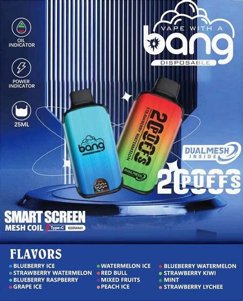 Bang 20000 Puff Crystal PRO Max EU Warehouse King Luckee Vapsolo