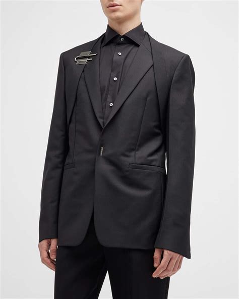 Buy Givenchy U Lock Harness Slim Sport Jacket Black At 53 Off Editorialist