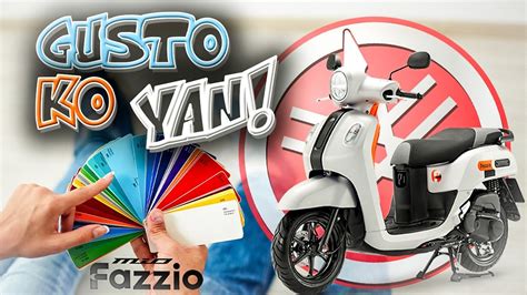 NEW YAMAHA MIO FAZZIO NEW COLOR GAGANDA NG KULAY YouTube