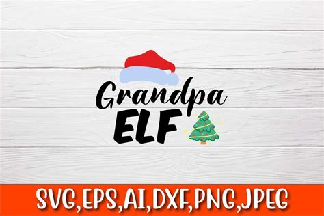 Grandpa Elf Graphic By Gosvg · Creative Fabrica