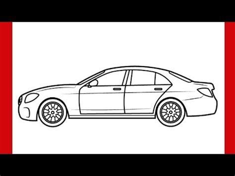 Como Desenhar Mercedes Benz E Amg Carro Passo A Passo Youtube