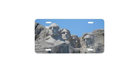 Mount Rushmore National Memorial License Plate | Zazzle