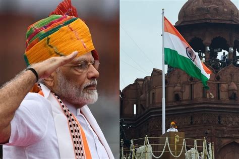 73rd Independence Day Celebrations Pm Narendra Modi Hoists Tricolour