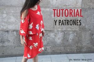 Diy Patrones Y Tutorial Vestido Rojo B Sico Manualidades