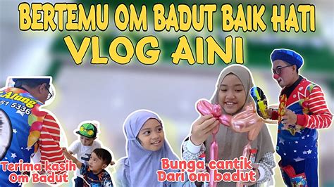 Vlog Aini Badut Yang Baik Fatih Dan Hanif Bermain Pedang Pedangan