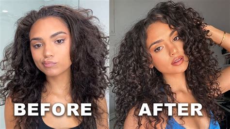 My Curly Hair Routine 🧡 Step By Step Wash Day Youtube