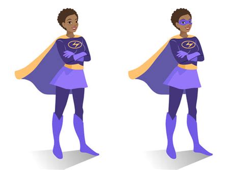 Super Woman Clipart Black And White