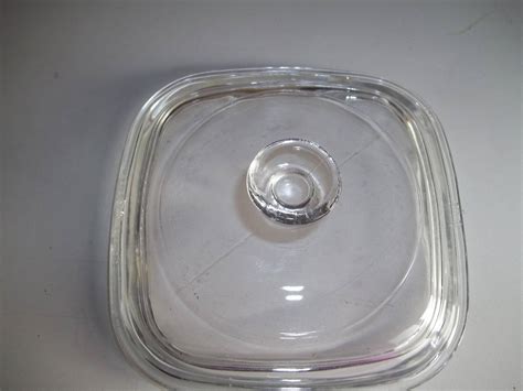 Corning Ware1 Petite Pan Glass Lid Fits P 41 B And P 43 B Lid AKA A 4