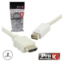 Cabo Mini Dvi Macho Hdmi Macho Branco M Prok Tecnomartins Pt