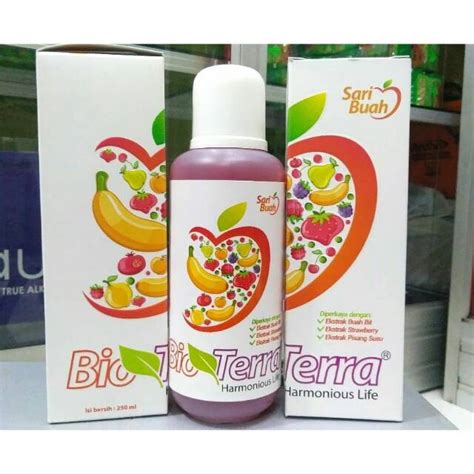 Jual Bioterra Sari Buah Herbal Probiotik Bio Terra Sari Buah Harmonious