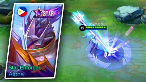 Alpha New September Starlight Skin Star Enforcer YouTube