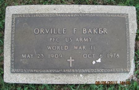 Orville Francis Baker Homenaje De Find A Grave